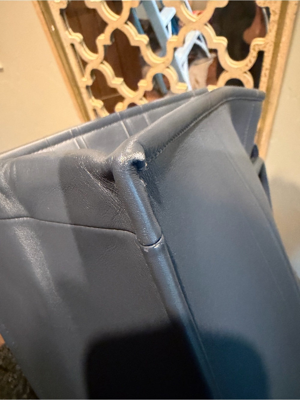 Dior Navy Book Tote - Picture 6 of 12
